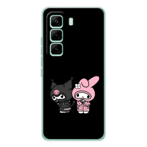 Чехол с кроликом Куроми на Infinix Hot 60 Pro