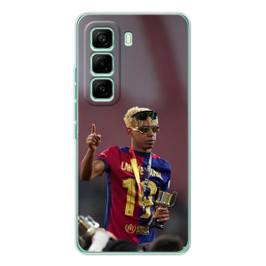 Чехол с футболистом Ламин Ямаль Infinix Hot 60 Pro