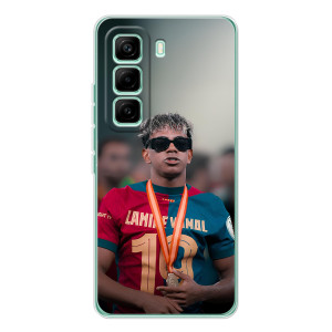 Чехол с футболистом Ламин Ямаль Infinix Hot 60 Pro