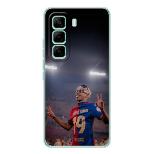 Чехол с футболистом Ламин Ямаль Infinix Hot 60 Pro