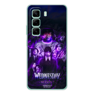 Чохол з дизайном Венздей 2 на Infinix Hot 60 Pro