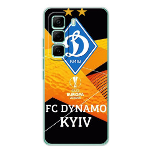 Чохол з ФК Динамо Київ на Хот 60 Про (Лого ФК Динамо)