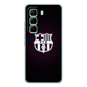 Чохол з картинкою ФК Барселона на Хот 60 Про – Лого FCB