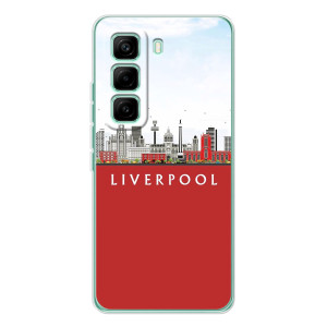 Чохол з картинкою ФК Ліверпуль на Хот 60 Про – Місто Liverpool