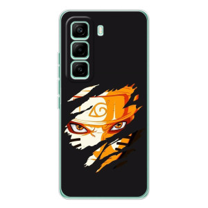 Чохол з  картинкою Наруто Аніме для Infinix Hot 60 Pro – Погляд Наруто