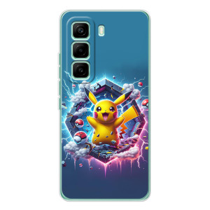 Чехол с Пикачу на Infinix Hot 60 Pro