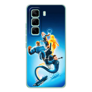 Чохол з принтом Фантастична четвірка для Infinix Hot 60 Pro