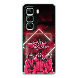 Чехол Гра в кальмара для Infinix Hot 60 Pro