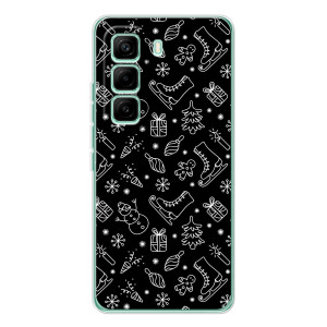 Новорічні, Святкові Чохли для Infinix Hot 60 Pro - 2024 год