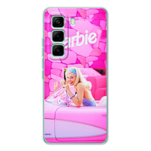 Силиконовый Чехол Барби Фильм на Infinix Hot 60 Pro (Зставка)