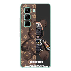 Силіконовий чохол для Infinix Hot 60 Pro (Ведметик Луі Віттон)