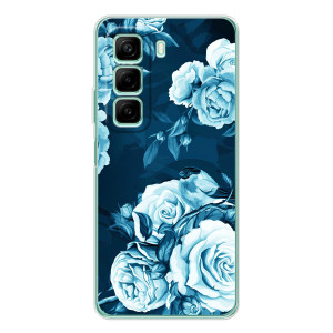 Чехлы (ART) Цветы на Infinix Hot 60 (VPrint)