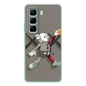 Чохли для Infinix Hot 60 - Bearbrick Louis Vuitton (PREMIUMPrint)