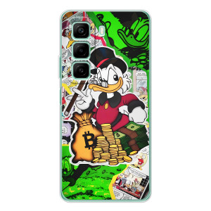 Чехлы для И́нфи́ nix Хот 60 - Scrooge MagDag (PREMIUMPrint)