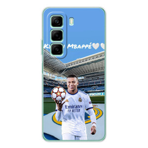 Чехол (TPU) с Футболистом на Infinix Hot 60 – Mbappe Real