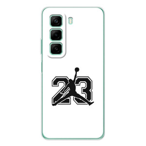 Чехлы для Infinix Hot 60 - с картинкой JORDAN (AlphaPrint)