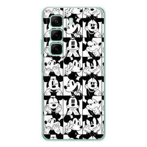 Чехлы с принтом Микки Маус на Infinix Hot 60 (Коллаж Микки Маус)