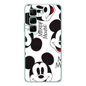 Чехлы с принтом Микки Маус на Infinix Hot 60 (Мордочка Маус)