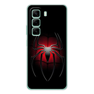 Чехол с человеком пауком для Infinix Hot 60 - (AlphaPrint)