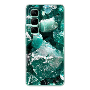 Чехол (Дорого -богато) на Infinix Hot 60 – Изумруд