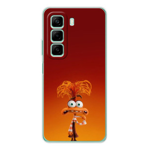 Чехол Головоломка для Infinix Hot 60 - (AlphaPrint) (Тревожность)