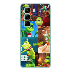 Чехол ГРИНЧ для Инфиникс Хот 60 (Арт Гринч)