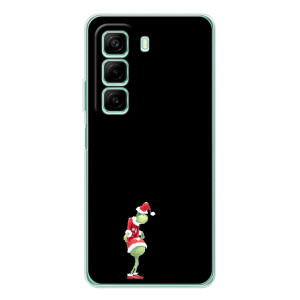 Чехол ГРИНЧ для Инфиникс Хот 60 (Гринч на чорном)