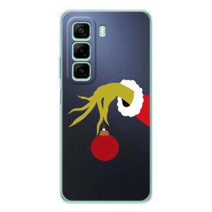 Чехол ГРИНЧ для Инфиникс Хот 60 (Рука Гринча)