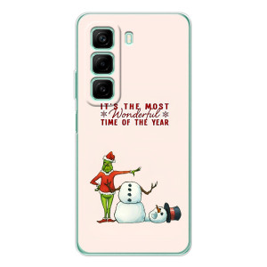 Чехол ГРИНЧ для Инфиникс Хот 60 (Злой Гринч)