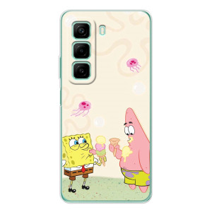 Чехол Губка Боб для И́нфи́ nix Хот 60