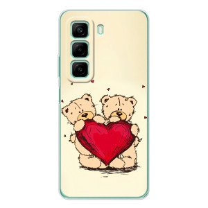 Чехол на 14 Февраля для Infinix Hot 60 – Игрушки мягкие