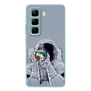 Чехол NASA для Infinix Hot 60 (AlphaPrint)