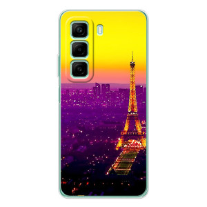 Чехол с Эйфелевой башней на Infinix Hot 60 – Яркая башня