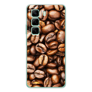 Чехол с изображением  вкусной еды для Infinix Hot 60 – Кофе