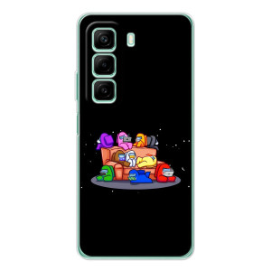 Чехол Амонг Ас для Infinix Hot 60 (AlphaPrint)