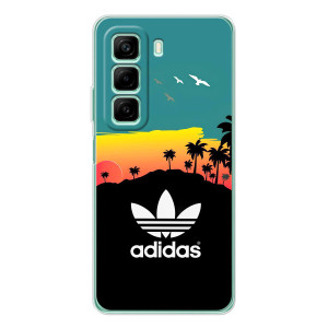 Чехол в стиле "Адидас" для Инфиникс Хот 60 – Адидас пустыня