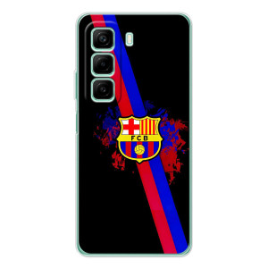 Чохол для Infinix Hot 60 (Барселона) – Лого Барси