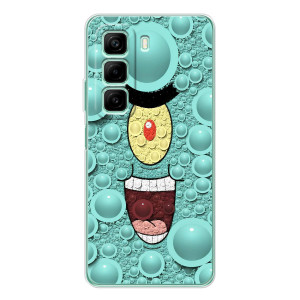 Чехол с картинкой "Одноглазый Планктон" на Infinix Hot 60 (Планктоша)