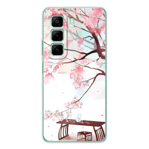 Чехол с принтом САКУРЫ на Infinix Hot 60 – Чайная церемония