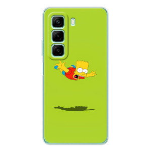 Чехол с Симпсонами для Infinix Hot 60 (VPrint)