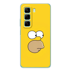 Чехол с Симпсонами для Infinix Hot 60 (VPrint)