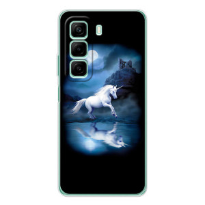 Чехол Unicorn на Infinix Hot 60 – Единорог