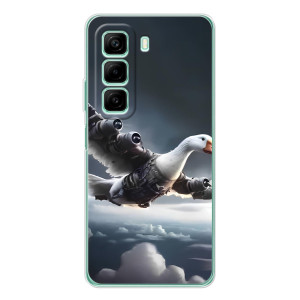 Чехол с мемом Тралалело тралала на Infinix Hot 60