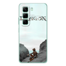 Чохол як приборкати дракона на Infinix Hot 60 – Дракон лого