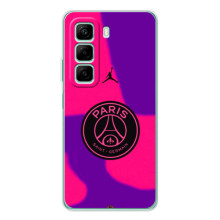 Чехол с картинкой ФК ПСЖ на Инфиникс Хот 60 (Яркий лого ПСЖ)