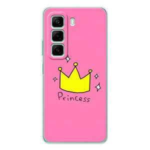 Девчачий Чехол для Infinix Hot 60 – Princess