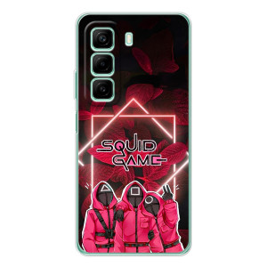 Чехол Гра в кальмара для Infinix Hot 60