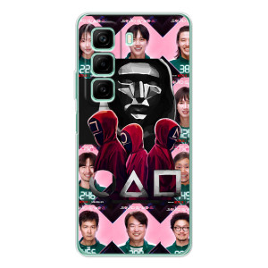 Чехол Гра в кальмара для Infinix Hot 60