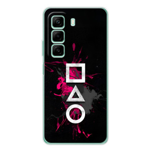 Чехол Гра в кальмара для Infinix Hot 60