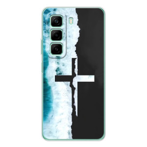 Чехлы для Инфиникс Хот 60 (Крест Иисуса) (Хрест)